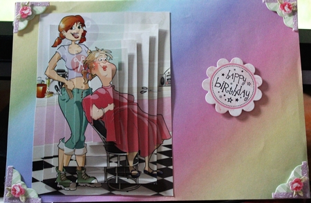 Hairdresser Dudess Pyramid by Moira Paterson  (Ornella)