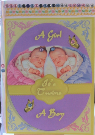 Gorgeous New Baby Design -Its Twins A Girl and A Boy #5 by Moira Paterson  (Ornella)