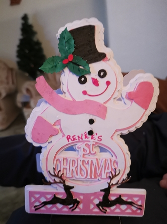 1st Christmas Snowman Card, All formats Featured Gallery Photo