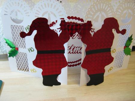 Santa Door Card by Monika Hall