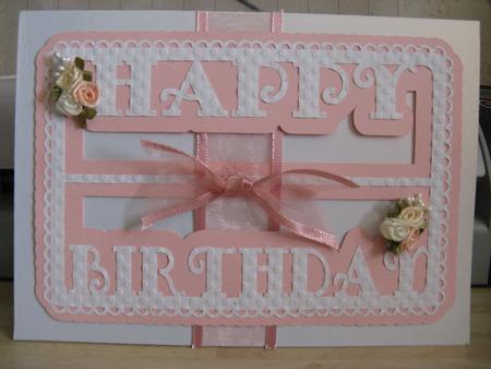 Happy Birthday Buckle Card by Monika Hall