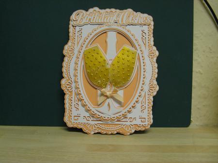 Birthday Wishes Fancy Topper by Monika Hall