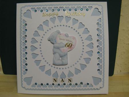 Heart Card Template and Matching Topper by Monika Hall