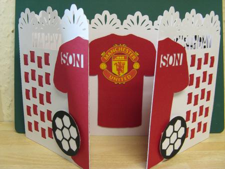 Football Team Door Card by Monika Hall