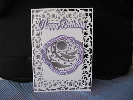 Birthday Cupcake Card by Monika Hall
