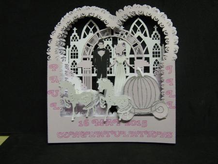 Wedding Shadow Box by Monika Hall