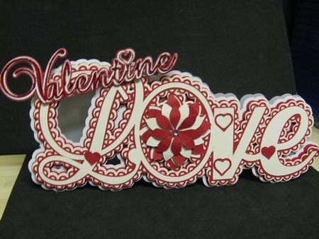 Valentines Love Card by Monika Hall