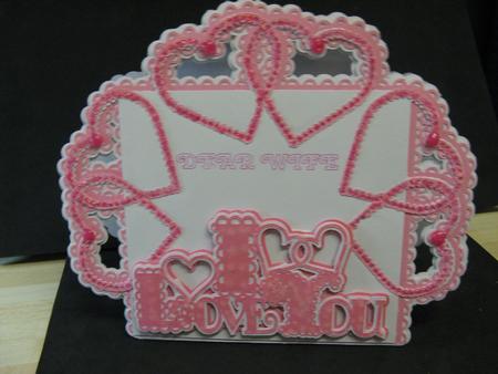 Valentine Heart Card by Monika Hall