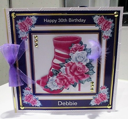 Birthday shoe 8 by isobel bulloch
