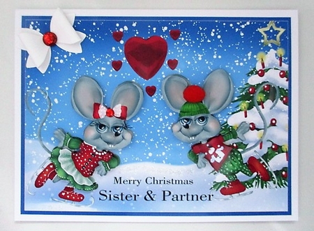 Christmouse Love! by isobel bulloch