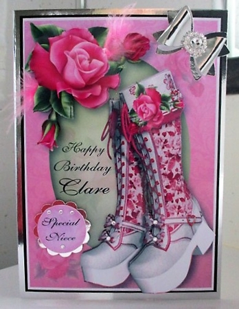Beautiful Boots - Shabby Chic by isobel bulloch