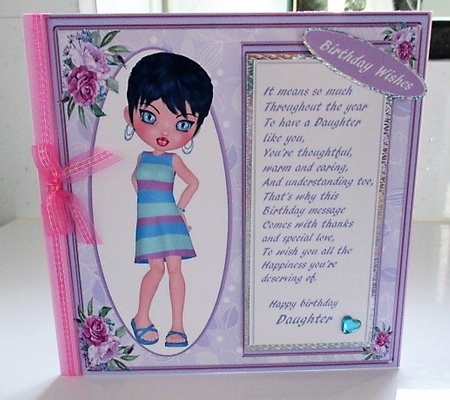 Beautiful Birthday Wishes , Daughter by isobel bulloch