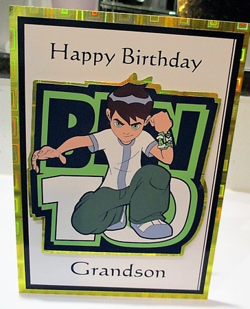 Ben 10 A5 Quick Card by isobel bulloch