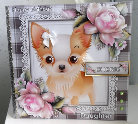 Gorgeous Honey Colored Chihuahua 8x8 by isobel bulloch