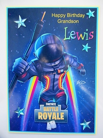 Fortnite 22 Quick Card Any Occasion by isobel bulloch
