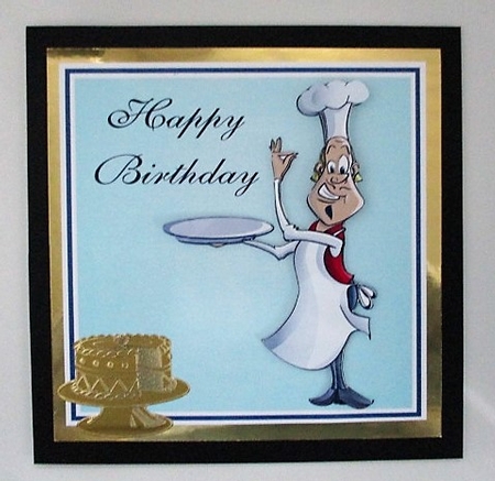 Chef Birthday by isobel bulloch