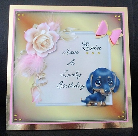 Lovely Birthday Dog Card 12 by isobel bulloch