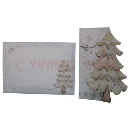 O Christmas Tree! 3D Shaped Fold Card Kit by Yvonne Munn