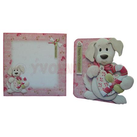 Yappy Christmas Shaped Fold Card Kit by Yvonne Munn