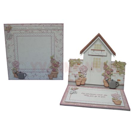 Pottering in My Garden Over the Top Easel Card Kit by Yvonne Munn