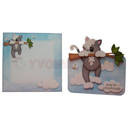 Kitty Calamity Over the Top Card Kit by Yvonne Munn
