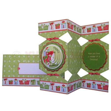The Gift of Christmas Tri Fold Cracker Card Kit by Yvonne Munn