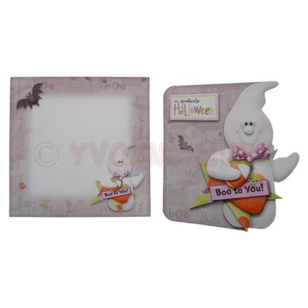 A Spooktacular Halloween Shaped Fold Card Kit by Yvonne Munn