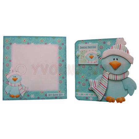 Season?s Tweetings Shaped Fold Card Kit by Yvonne Munn