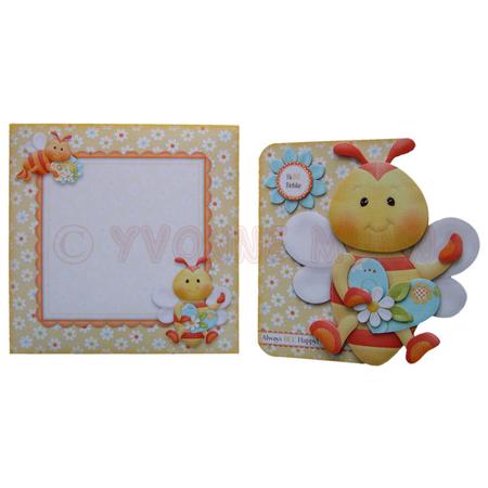 Always Bee Happy Shaped Fold Card Kit by Yvonne Munn