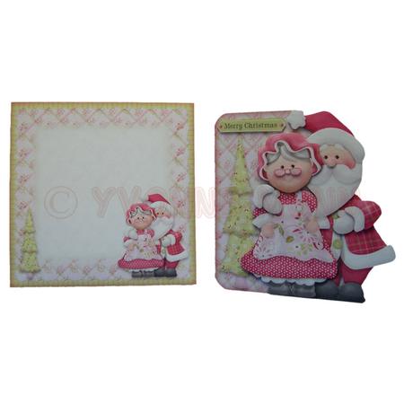I Couldn?t Do It Without Her! Shaped Fold Card Kit by Yvonne Munn