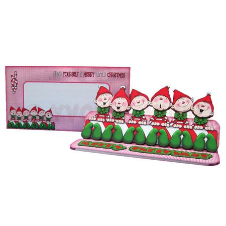 A Merry Little Christmas Over the Top Easel Card Kit by Yvonne Munn