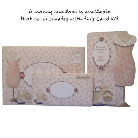 A Passion for Fashion Shaped Fold Card Kit by Yvonne Munn