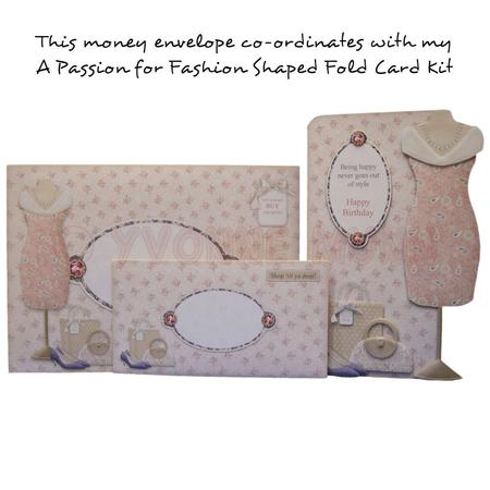 A Passion for Fashion Money Envelope by Yvonne Munn