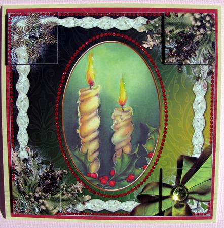 Candle Duo Ice 8inch Picture Sheet by Nancy Boatwright