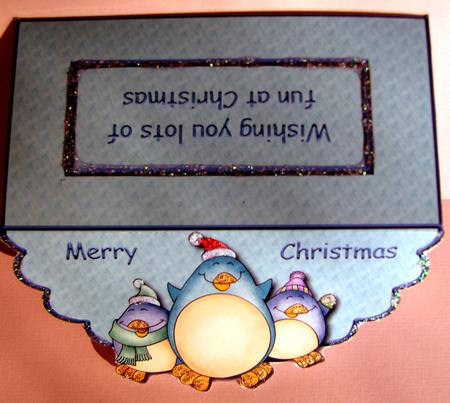 Happy Penguins Money Wallet by Nancy Boatwright