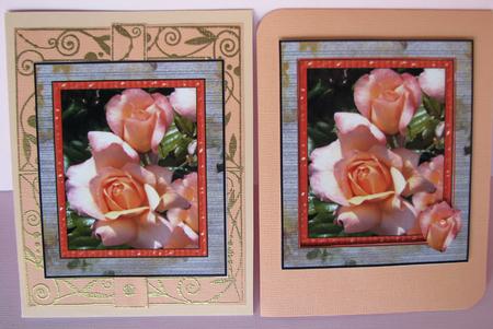 Peach Rose Mother's Day by Nancy Boatwright