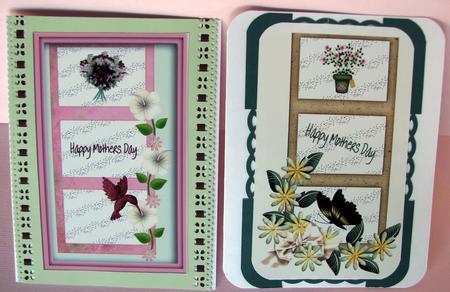 Mothers Day Butterfly and Hummingbird Topper by Nancy Boatwright