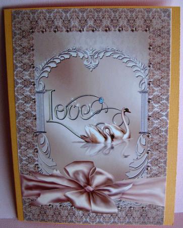 A 5 Love Swans by Nancy Boatwright