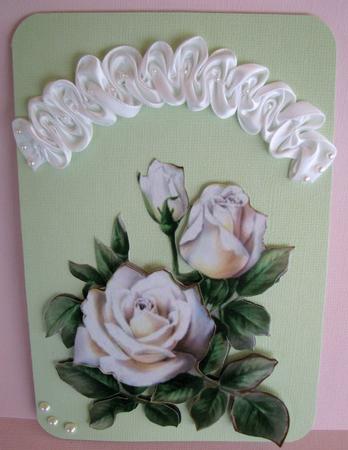 White Rose Step by Step by Nancy Boatwright