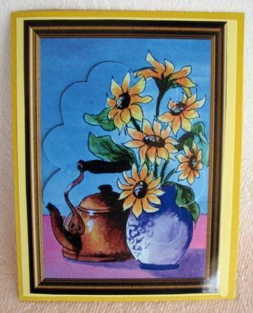 Sunflower Pyramage by Nancy Boatwright