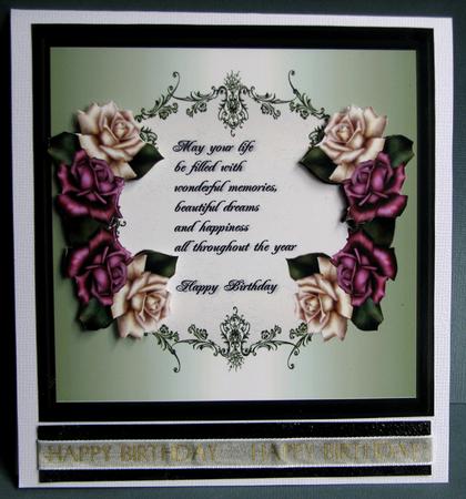 8x8 Birthday Verse by Nancy Boatwright