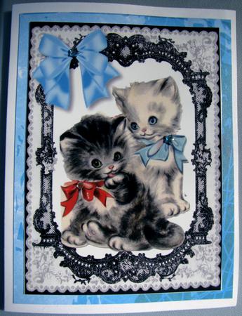 Loveable Little Kittens, A4 by Nancy Boatwright