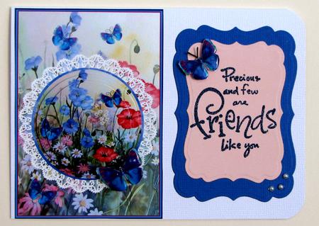 Field Flowers and Butterflies Step by Step Decoupage by Nancy Boatwright