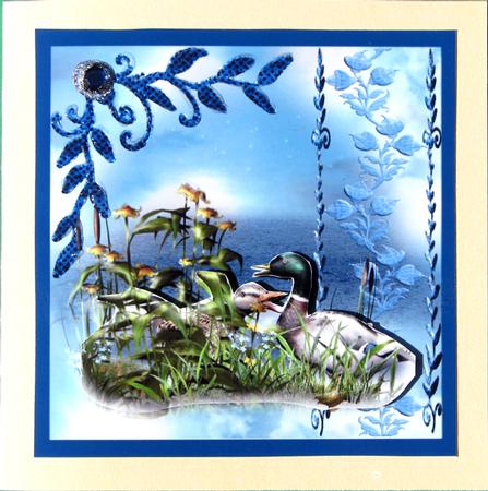 Mallards by the Lake by Nancy Boatwright