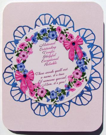 Petunia Wreath (mom) Mother's Day,birthday by Nancy Boatwright