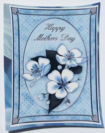 A4 Apple Blossom - Mothers Day by Nancy Boatwright