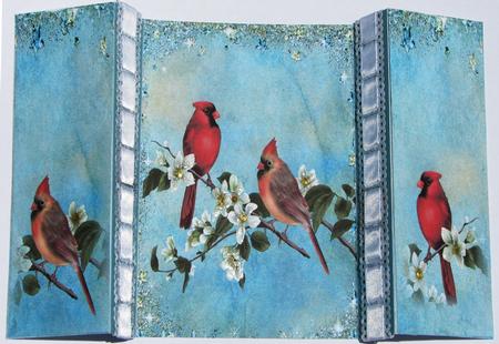 Tweet Book Gate Fold by Nancy Boatwright