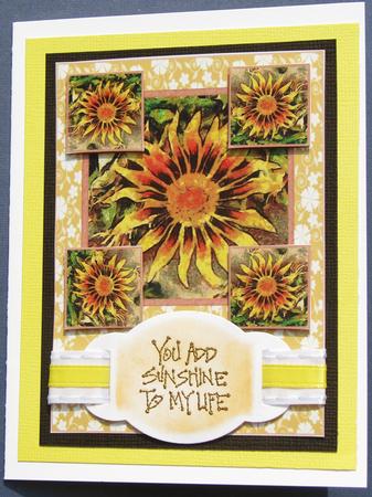 You Are My Sunshine - Multi Purpose Card for Any Occasion by Nancy Boatwright