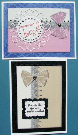 2 Lacey Card Toppers 1 - Cu by Nancy Boatwright