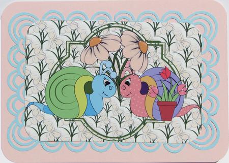 Annkiversary Snails by Nancy Boatwright